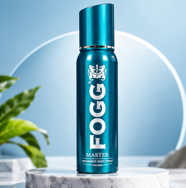 FOGG Master Body Spray for Men – Premium Teal Fragrance, Long-Lasting Freshness & Bold Masculine Scent | Stylish Perfume Spray for Daily Wear