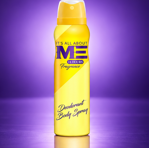 Me Deodorant Body Spray 200ml - Yellow