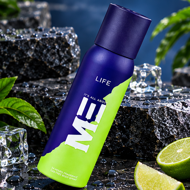 Me Life Gas Free Spray, For Men, 120ml