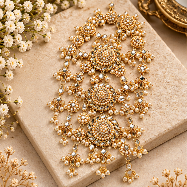 Trending Golden Jhumar Handmade