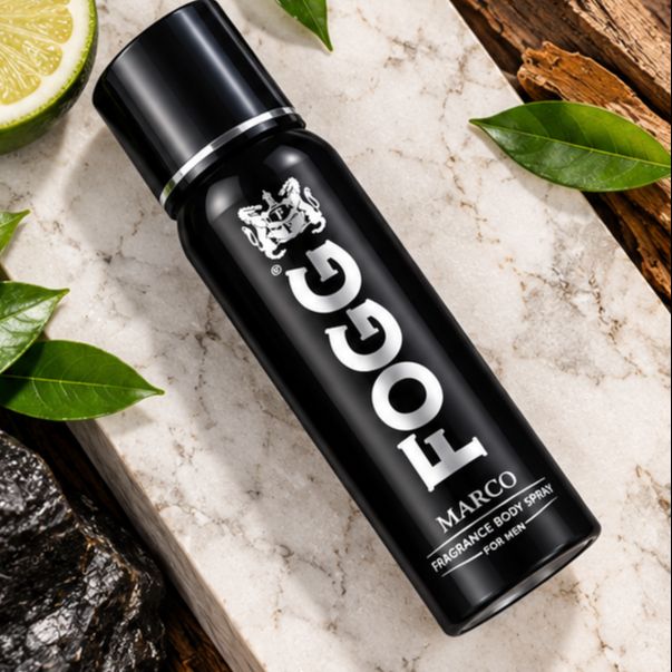 FOGG Marco Body Spray for Men – Premium Black Fragrance, Bold Masculine Scent & Stylish Long-Lasting Freshness | Everyday Perfume Spray