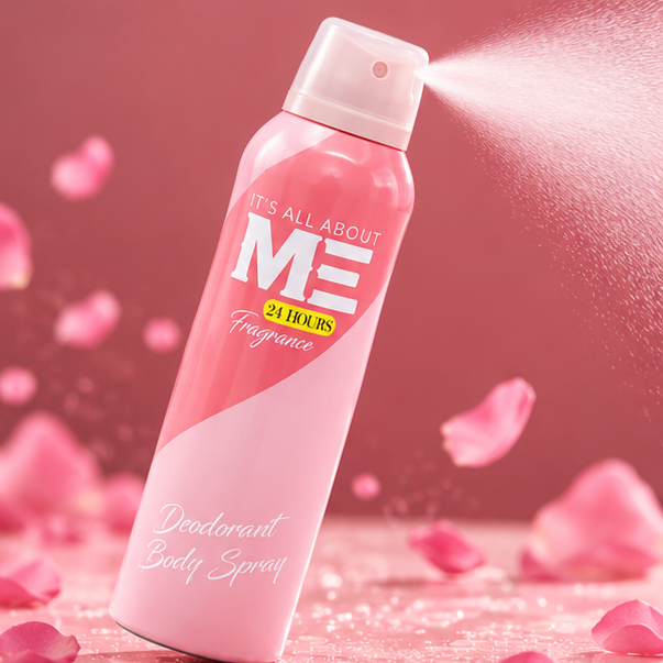 Me Deodorant Body Spray 200ml - Baby Pink