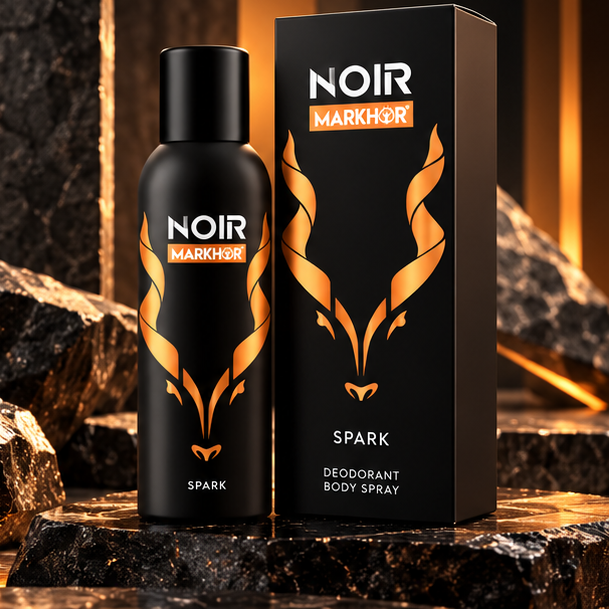 Markhor Noir Spark body spray (Non-Gas) 120ml