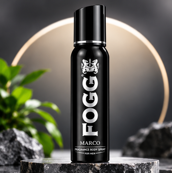 FOGG Marco Body Spray for Men – Premium Black Fragrance, Bold Masculine Scent & Stylish Long-Lasting Freshness | Everyday Perfume Spray