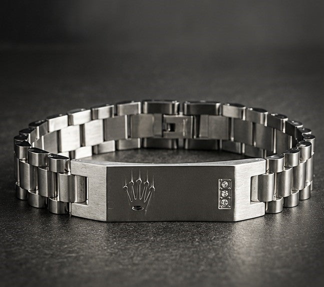 Rolex Men's Stainless Steel Bracelet