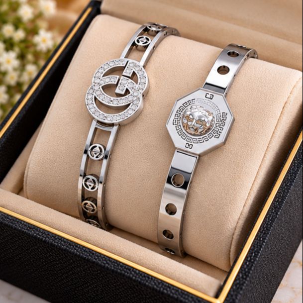 Stainless Steel Hand Cuff Bracelet