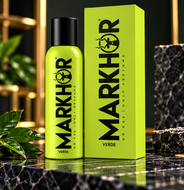 Markhor Verde Body Spray (Non-Gas) 120ml