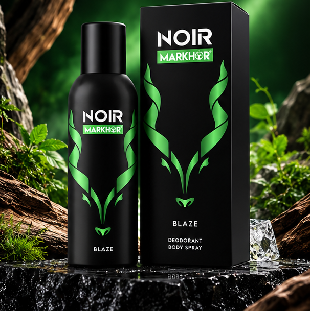 Markhor Noir Blaze body spray (Non-Gas) 120ml