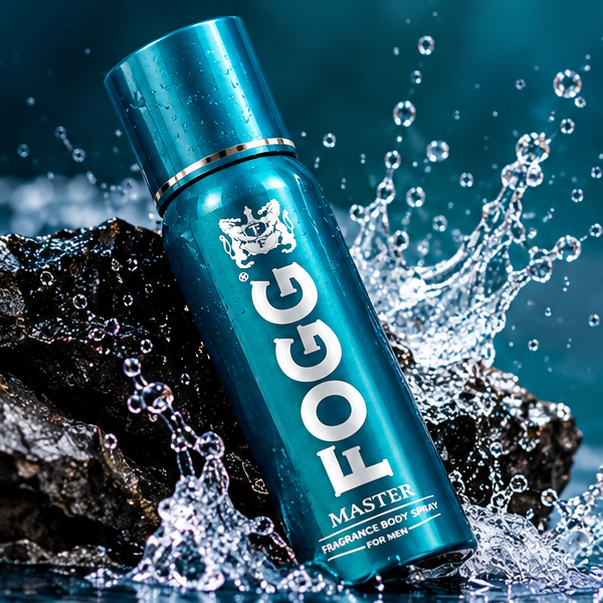 FOGG Master Body Spray for Men – Premium Teal Fragrance, Long-Lasting Freshness & Bold Masculine Scent | Stylish Perfume Spray for Daily Wear