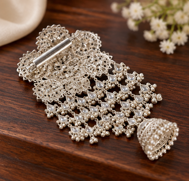 Royal Bridal Kundan Silver Jewelry