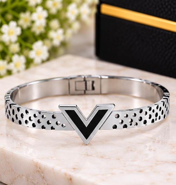 stainless silver steel bracelets