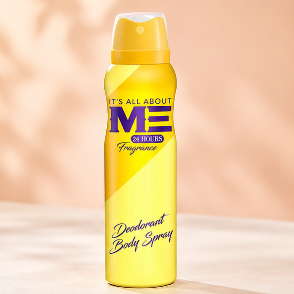 Me Deodorant Body Spray 200ml - Yellow