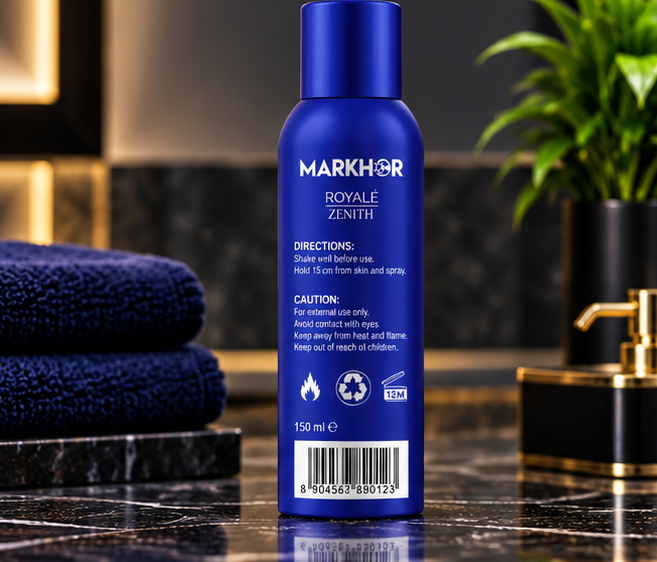 Markhor Royale Zenith Body Spray (Non-Gas) 120ml