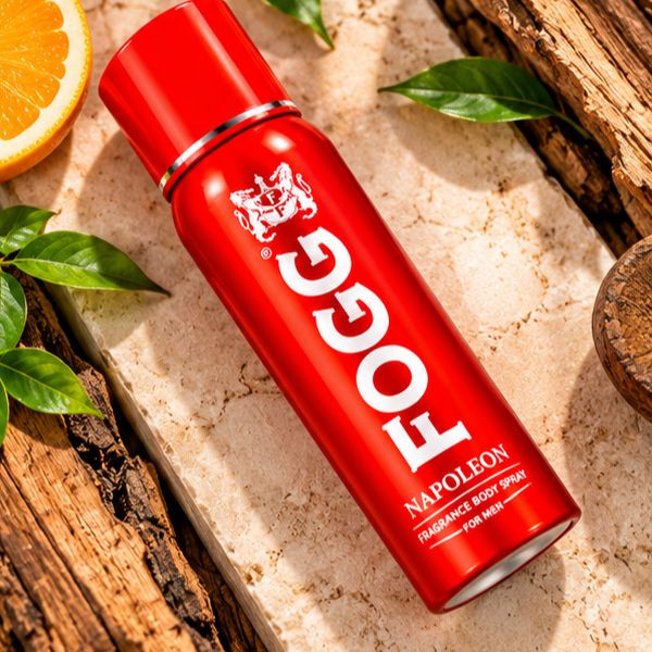 FOGG Napoleon Body Spray for Men – Premium Red Fragrance, Bold Masculine Style & Refreshing Scent | Stylish Everyday Perfume Spray