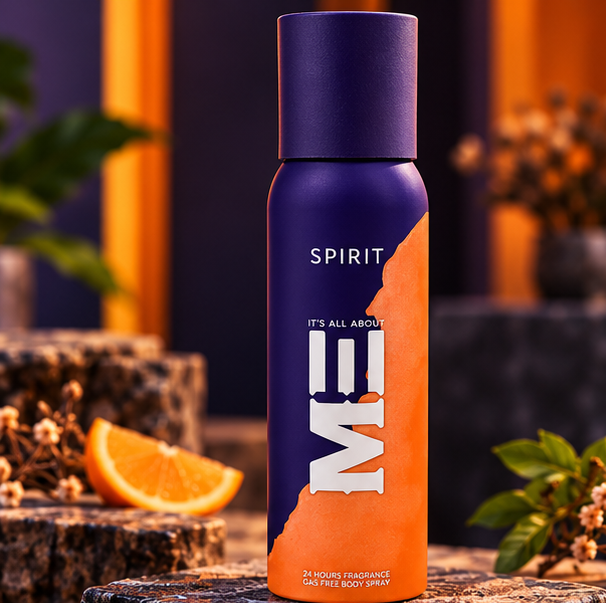 Me Spirit Gas Free Spray, For Men, 120ml