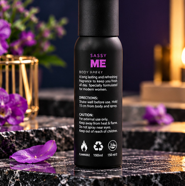Me Sassy Body Spray - 120ml