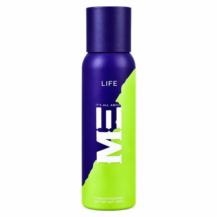 Me Life Gas Free Spray, For Men, 120ml