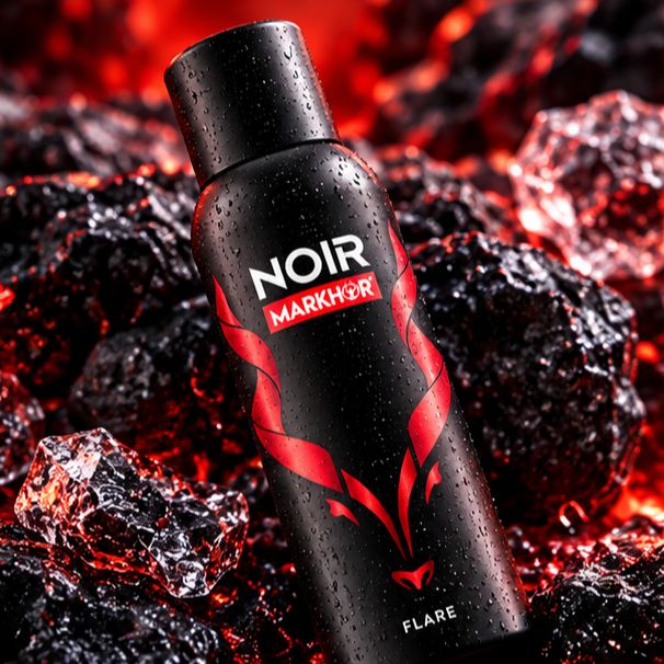 Markhor Noir Flare body spray (Non-Gas) 120ml