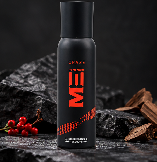 Me Craze 24Hours Body Spray - 120ml
