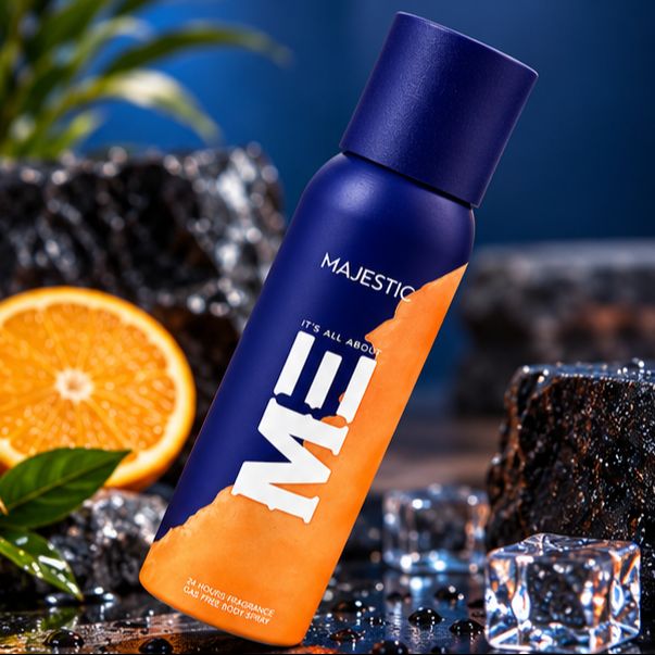Me Majestic Gas Free Spray, For Men, 120ml