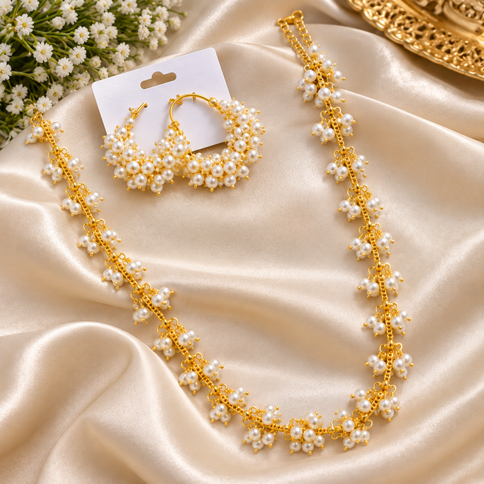 Golden  Necklace Set for Women