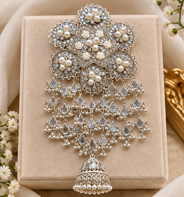 Royal Bridal Kundan Silver Jewelry