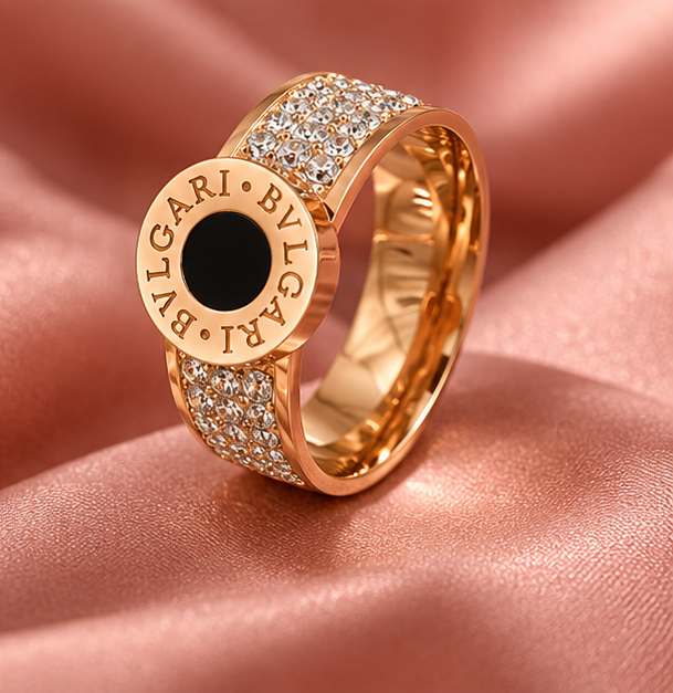 Rings For Women Stainless Steel Golden Trendy