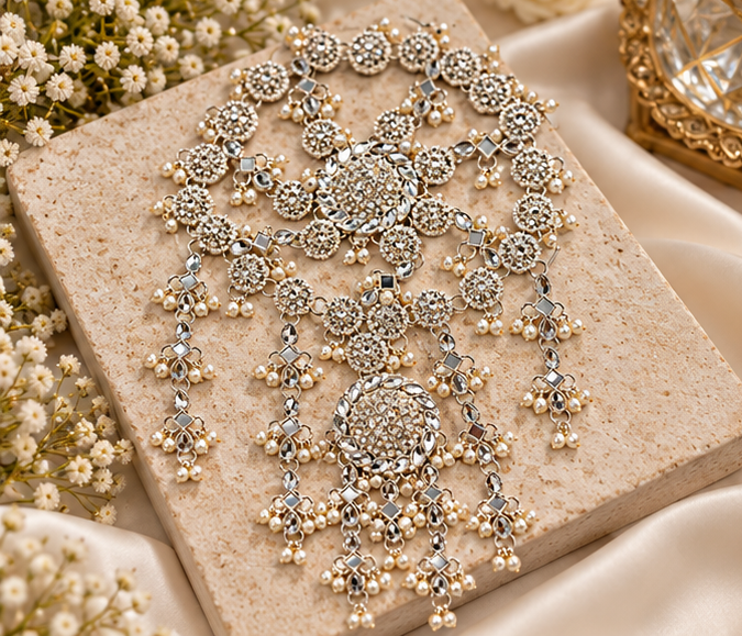 Trending Silver Jhumar Handmade