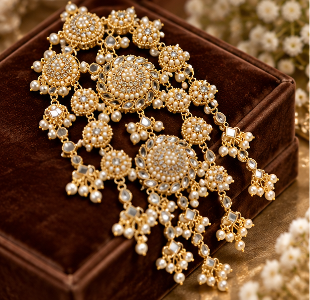 Trending Golden Jhumar Handmade
