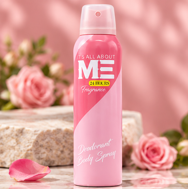 Me Deodorant Body Spray 200ml - Baby Pink