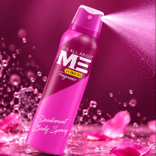 Me Deodorant Body Spray 200ml - Dark Pink
