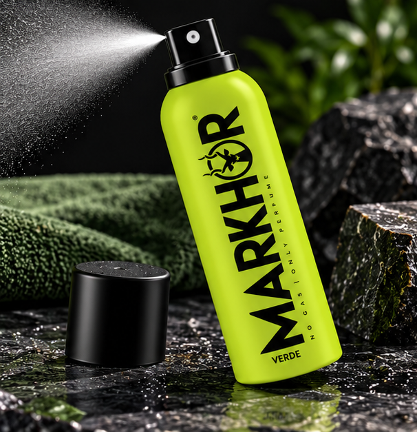 Markhor Verde Body Spray (Non-Gas) 120ml