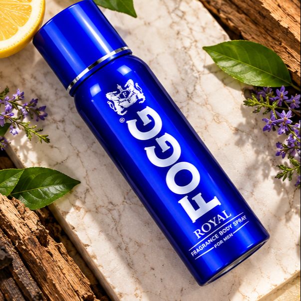 FOGG Royal Body Spray for Men – Premium Blue Fragrance, Bold & Refreshing Scent | Stylish Long-Lasting Perfume Spray for Daily Wear