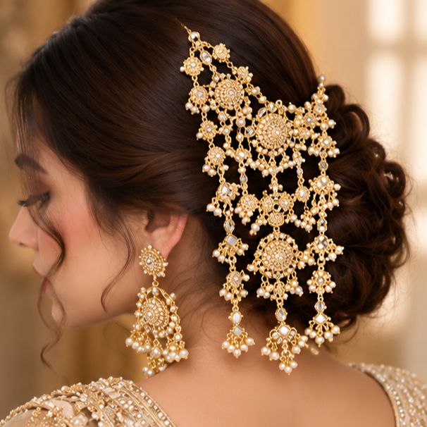 Trending Golden Jhumar Handmade