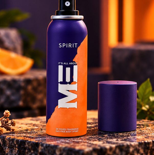 Me Spirit Gas Free Spray, For Men, 120ml