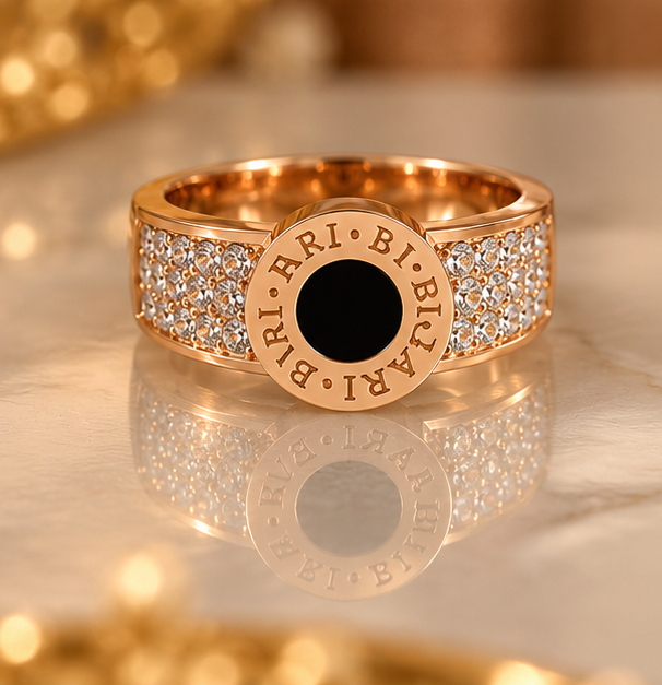 Rings For Women Stainless Steel Golden Trendy