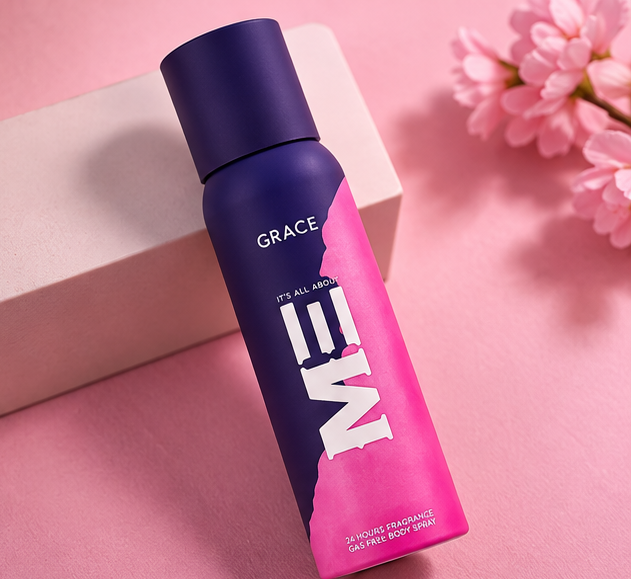 Me Grace Gas Free Spray, For Men, 120ml