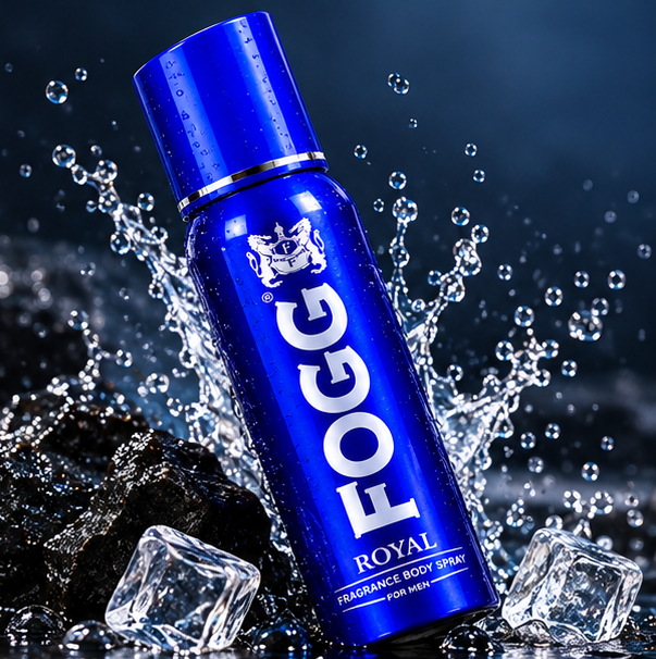 FOGG Royal Body Spray for Men – Premium Blue Fragrance, Bold & Refreshing Scent | Stylish Long-Lasting Perfume Spray for Daily Wear