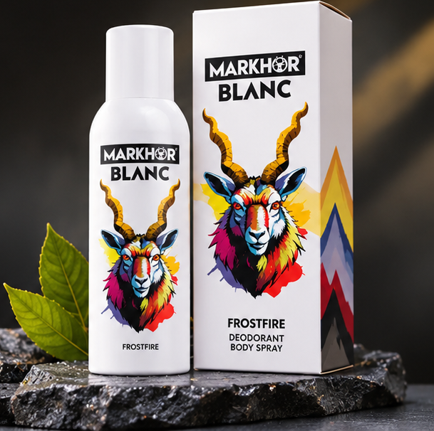 Markhor Frost Fire Body Spray (Non-Gas) 120ml