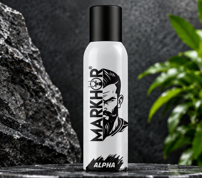 Markhor Alpha Body Spray (Non-Gas) 120ml
