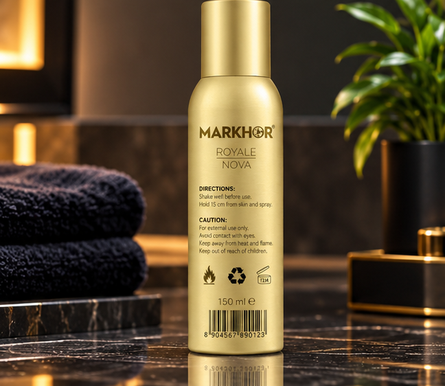 Markhor Royale Nova Body Spray (Non-Gas) 120ml